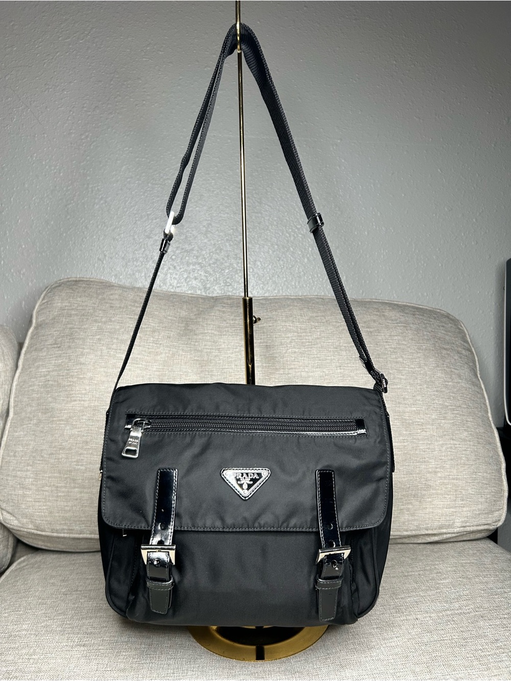 Prada Shoulder bag Tessuto Nylon Nero
